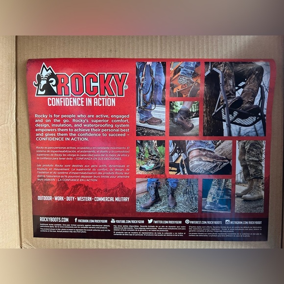 NEW IN BOX Rocky 8” AlphaForce Waterproof Public Service Boots - Picture 4 of 8